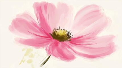 Close-Up of Blossom Petals in Soft Cosmos Colors