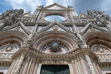Siena Cathedral Facade - Siena, Italy
