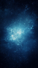 Fototapeta premium Blue and gray grainy background with abstract light noise texture creating a subtle atmospheric effect symbolizing depth modern minimalism digital texture and moody artistic design