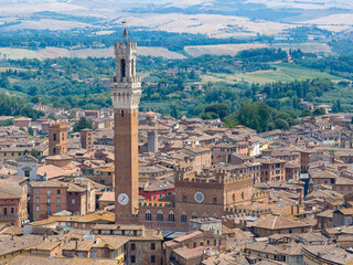 Obraz premium Palazzo Pubblico - Siena, Italy