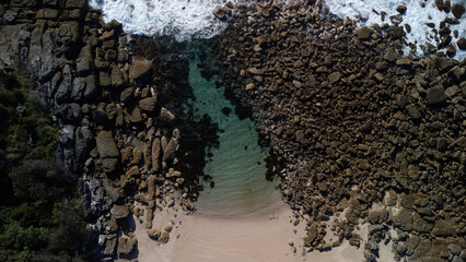 Great barrier reef amazing view in australia