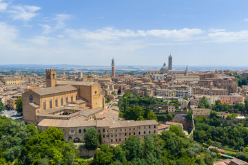 Obraz premium Basilica Cateriniana San Domenico - Siena, Italy
