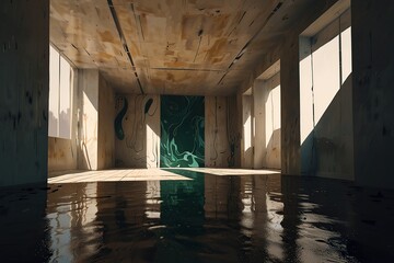 old abandoned building