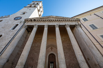 Church of Santa Maria sopra Minerva - Assisi, Italy