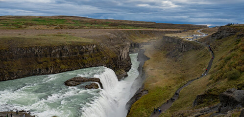 Gullfoss Waterfall