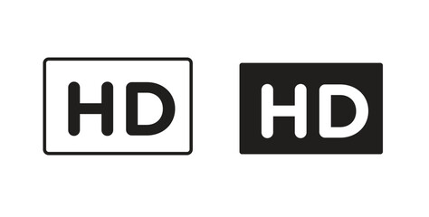 Fototapeta premium High definition icon with glyph and line. black vector icons for Web UI