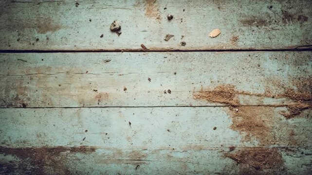 Handyman fitting metal legs to a retro TV stand frame emphasizing sturdy connections and industrial design contrasts against a rustic wooden floor.