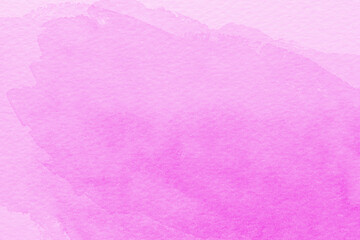 Abstract pink watercolor background texture