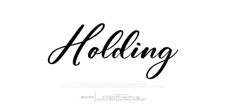 Signature Font Calligraphy Logotype Script Brush Font Type Font lettering handwritten