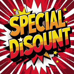 Special Discount Comic Book Explosion Pop Art