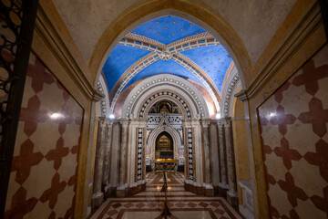 Basilica di Santa Chiara Interior - Assisi, Italy