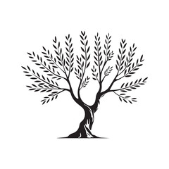 Tree of Life Silhouette – Stylish Minimal Vector