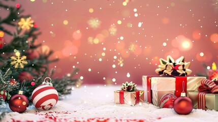 3D_Christmas_promotion_background