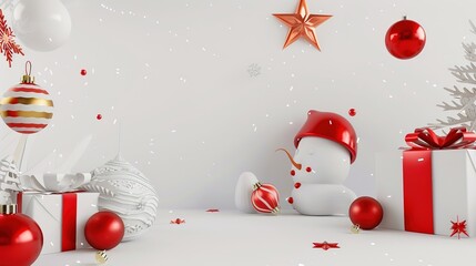 3D_Christmas_promotion_background
