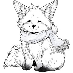 Collection of small, cute cartoon photo stickers featuring various comfort foods like burgers, fries, and desserts arranged on a sheet.