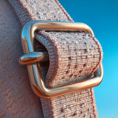 A detailed close-up of a trendy woven rattan handbag with leather accents, perfect for summer fashion or travel lifestyle themes