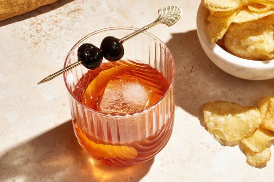 The perfect old fashioned cocktail