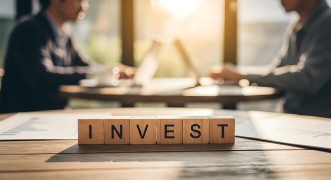 Invest with confidence financial team analyzing market data and growth strategy in sunlit office, business investment, investment strategy, success - Powered by Adobe