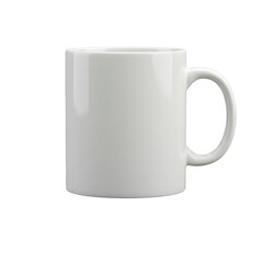white cup isolated