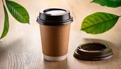 Eco Friendly Coffee Cup Made From Biodegradable Materials