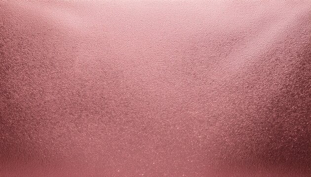 Shiny Grainy Rose Gold Foil Textured Pink Aluminum Metallic Surface Abstract Plain Background
