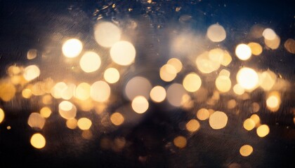 Abstract Circular Bokeh Background