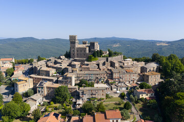 Fototapeta premium Torre Alfina Castle - Torre Alfina, Italy