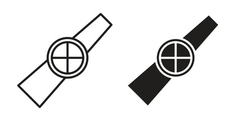 Kazoo icon in doodle and stroke style.