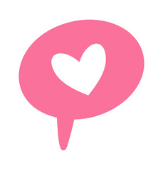 Love dialogue Valentines day sticker