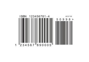 ISBN barcode for books