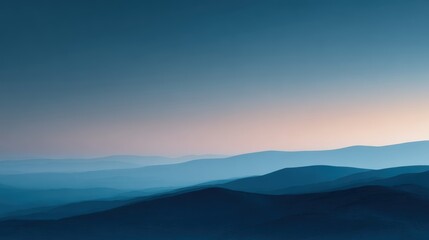 Fototapeta premium Landscape scene, minimalist colors, high-resolution, trending on Adobe Stock, perfect lighting