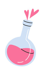 Love potion Valentines day sticker