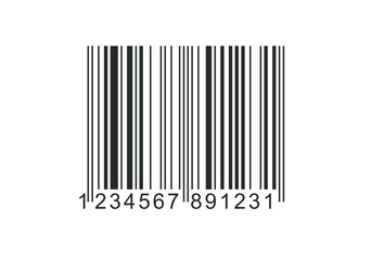 EAN-13 Barcode Vector Illustration for Product Labeling