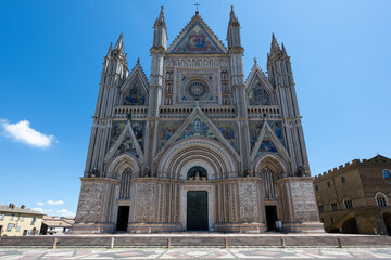 Obraz premium Orvieto Cathedral - Orvieto, Italy