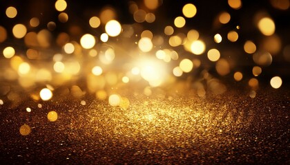 Abstract Golden Background