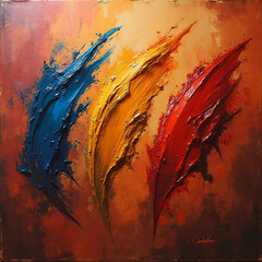 abstract watercolor painting