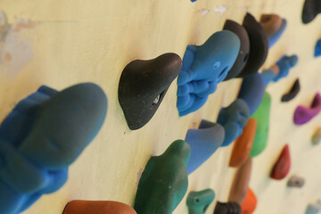 クライミングジムのホールド