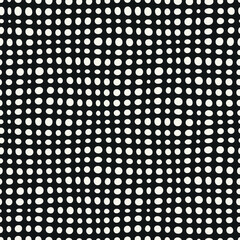 Vector seamless pattern. Modern spotted texture. Repeating, abstract background with dots. Graphic simple spots. Can be used as a swatch in Illustrator.