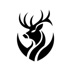 Obraz premium A detailed silhouette of a male figure in a dynamic pose isolated on transparent background