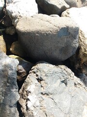 Rock stones textured background natural landscape background 