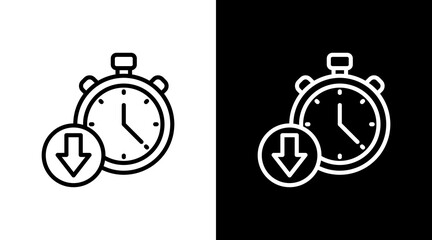 Downtime With Icon Set Design