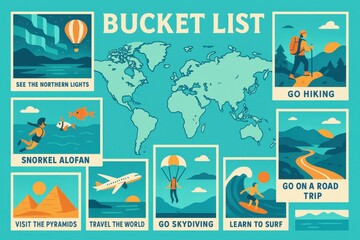 Explore Your Ultimate Adventure Bucket List with Travel Goals Including Skydiving Snorkeling and World Destination Experiences for Unforgettable Memories and Personal Growth