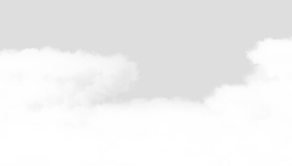 Subtle, soft white cloud element against a solid grey background, perfect for a peaceful and minimalist backdrop. Use this texture to add a dreamy or atmospheric touch to your design and visual projec