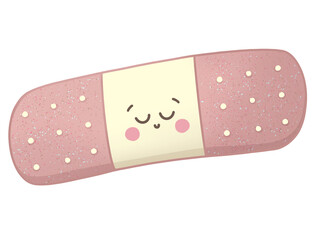Adhesive Bandage Illustration isolated on transparent background