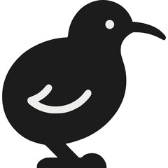 Kiwi Bird Icon Vector