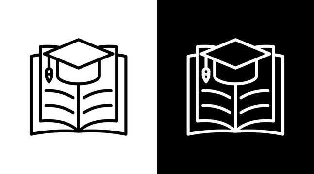 Education With Icon Set Design