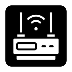 Technology ector, clip art, and symbol. Flat design of  technology concept and simple design