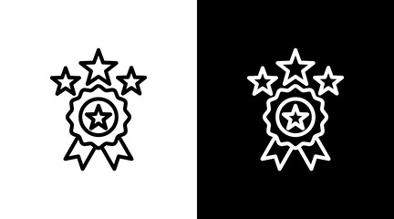 Brand Reputation With Icon Set Design