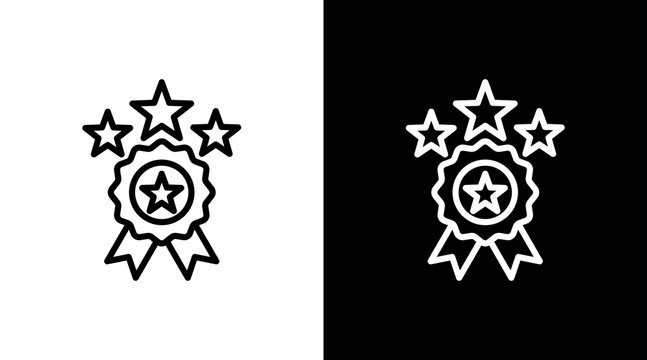 Brand Reputation With Icon Set Design