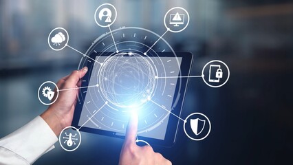 Cyber security protection and cyber security strategies against cyber threats, system hacks, digital breaches, network attacks, and safeguarding data with strong cyber security infrastructure. Spire